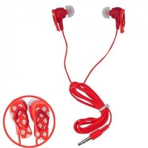 Fone de ouvido "Chinelo" Vermelho